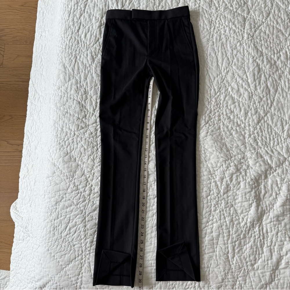 Helmut Lang Black Straight Pants View 3